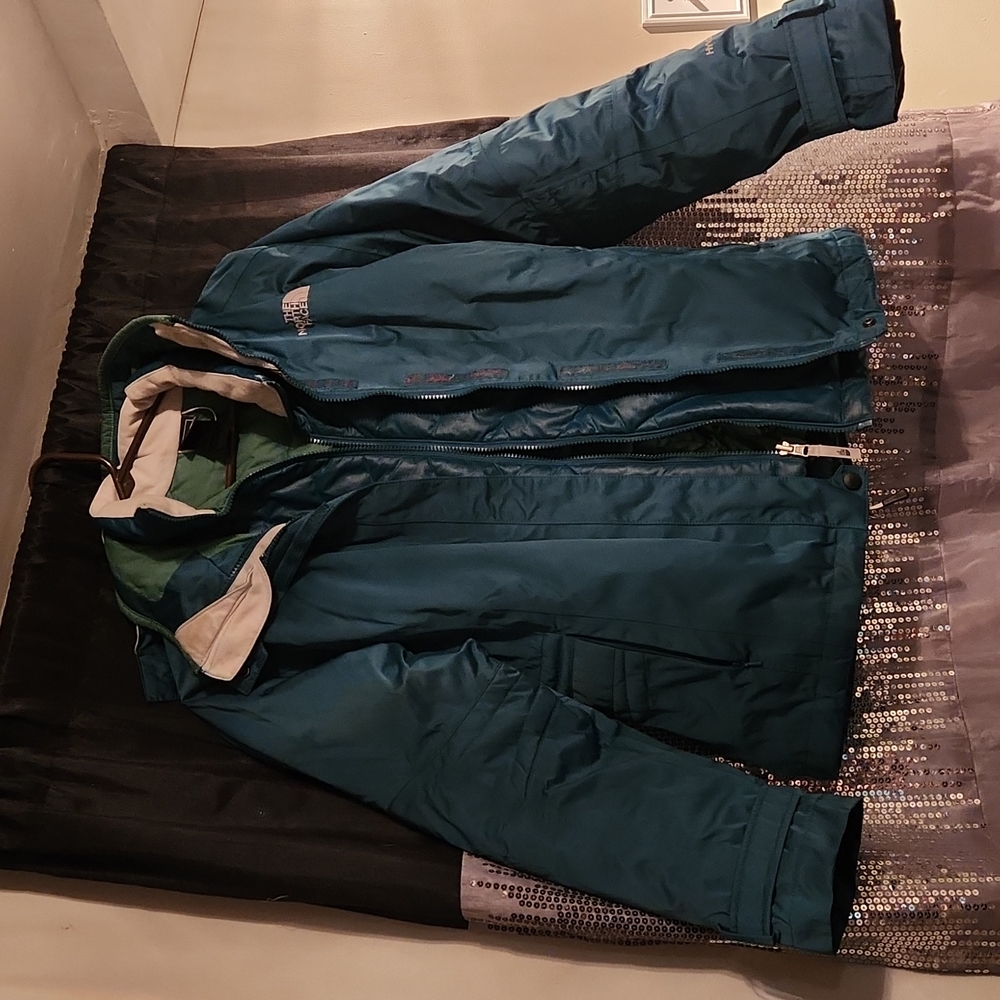 North face double layer jacket